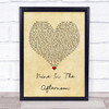 Panic! At The Disco Nine In The Afternoon Vintage Heart Song Lyric Print