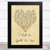 Annie Lennox I Put a Spell on You Vintage Heart Song Lyric Music Art Print