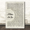 J J Heller A Mother Like You Vintage Script Song Lyric Print