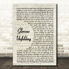 Steven Curtis Chapman Glorious Unfolding Vintage Script Song Lyric Wall Art Print
