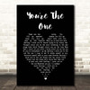 Shane McGowan Youre The One Black Heart Song Lyric Print