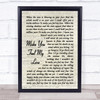 Make You Feel My Love Adele Script Quote Song Lyric Print