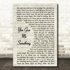 James Morrison You Give Me Something Vintage Script Song Lyric Quote Print
