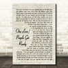 One Love People Get Ready Bob Marley Script Quote Song Lyric Print