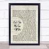 Can't Take My Eyes Off You Andy Williams Song Lyric Vintage Script Quote Print