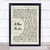 It Must Be Love Madness Song Lyric Vintage Script Quote Print