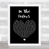 Ben Harper & The Innocent Criminals In The Colors Black Heart Song Lyric Print