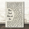 Stardust Music Sounds Better with You Vintage Script Song Lyric Quote Print
