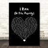 A Flock Of Seagulls I Ran (So Far Away) Black Heart Song Lyric Print