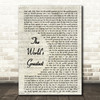 R Kelly The World's Greatest Song Lyric Vintage Script Quote Print