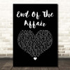 Ben Howard End Of The Affair Black Heart Song Lyric Print