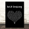 Stereophonics Just Looking Black Heart Song Lyric Print