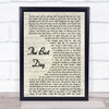 Taylor Swift The Best Day Vintage Script Song Lyric Print