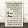 Steven Curtis Chapman The Great Adventure Vintage Script Song Lyric Print
