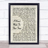 Brian Wilson I Wasnt Made For These Times Song Lyric Vintage Script Quote Print
