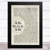 Zac Brown Band The Man Who Loves You The Most Vintage Script Song Lyric Music Art Print