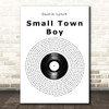 Dustin Lynch Small Town Boy Vinyl Record Song Lyric Print