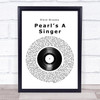 Elkie Brooks Pearls A Singer Vinyl Record Song Lyric Print