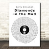 Gerry Cinnamon Diamonds in the Mud Vinyl Record Song Lyric Print