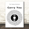 The Teskey Brothers Carry You Vinyl Record Song Lyric Print