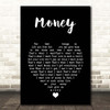 The Flying Lizards Money Black Heart Song Lyric Print