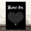 The Kooks Shine On Black Heart Song Lyric Print