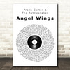 Frank Carter & The Rattlesnakes Angel Wings Vinyl Record Song Lyric Wall Art Print