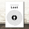 Dermot Kennedy Lost Vinyl Record Song Lyric Quote Music Print