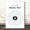 Kevin Gates Hard For Vinyl Record Song Lyric Quote Music Print