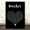 The Presidents Of The United States Of America Peaches Black Heart Song Lyric Print