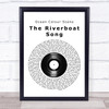 Ocean Colour Scene The Riverboat Song Vinyl Record Song Lyric Quote Music Print