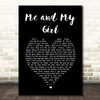 Bill Snibson and Sally Smith Me and My Girl Black Heart Song Lyric Print