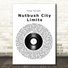 Tina Turner Nutbush City Limits Vinyl Record Song Lyric Quote Music Print