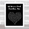 The Seekers I'll Never Find Another You Black Heart Song Lyric Print