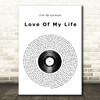 Jim Brickman Love Of My Life Vinyl Record Song Lyric Quote Print