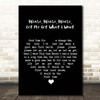 The Smiths Please, Please, Please, Let Me Get What I Want Black Heart Song Lyric Print