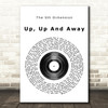 The 5th Dimension Up, Up And Away Vinyl Record Song Lyric Quote Print