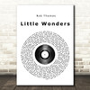 Rob Thomas Little Wonders Vinyl Record Song Lyric Quote Print