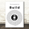 The Housemartins Build Vinyl Record Song Lyric Quote Print