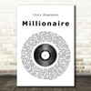 Chris Stapleton Millionaire Vinyl Record Song Lyric Quote Print