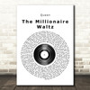 Queen The Millionaire Waltz Vinyl Record Song Lyric Print