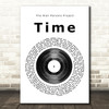 The Alan Parsons Project Time Vinyl Record Song Lyric Print