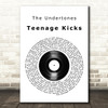 The Undertones Teenage Kicks Vinyl Record Song Lyric Print