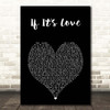 Train If It's Love Black Heart Song Lyric Print