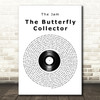 The Jam The Butterfly Collector Vinyl Record Song Lyric Print