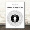 Halestorm Dear Daughter Vinyl Record Song Lyric Quote Print