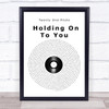twenty one pilots Holding On To You Vinyl Record Song Lyric Print