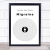 Twenty One Pilots Migraine Vinyl Record Song Lyric Print