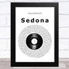 Houndmouth Sedona Vinyl Record Song Lyric Music Art Print