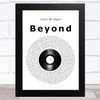 Leon Bridges Beyond Vinyl Record Song Lyric Music Art Print